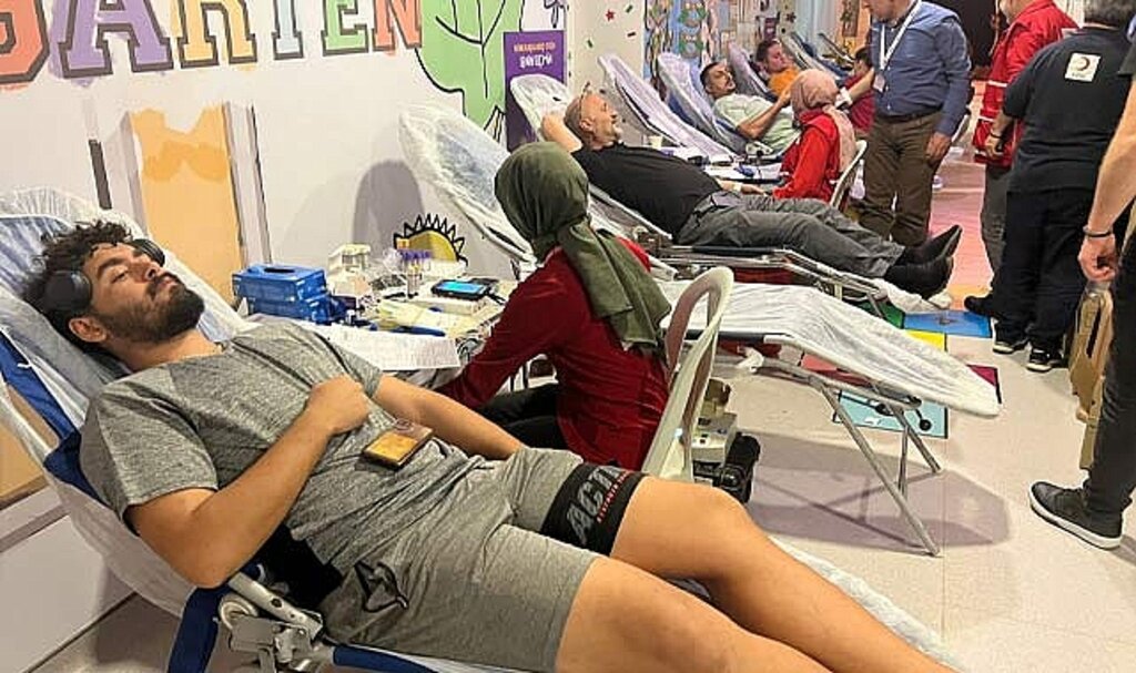 Samsun'da Uğur Okulları kan bağışı kampanyası düzenlendi