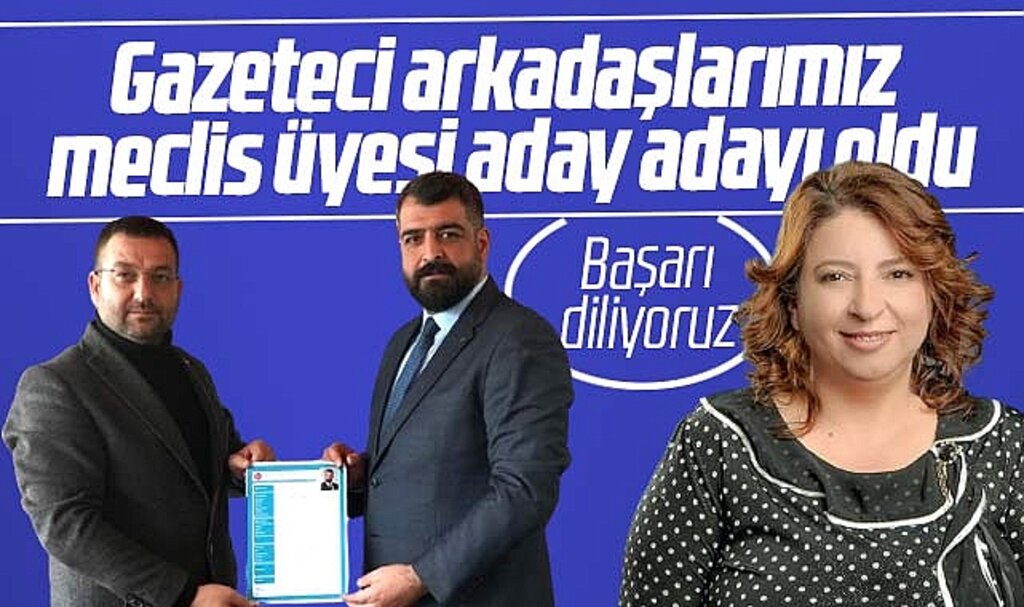 Samsun'da gazeteci Atik ve Çatoğlu meclis üyesi aday adayı oldu