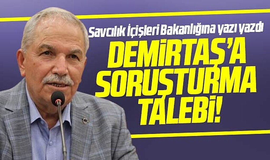 Samsun'da İlkadım Belediye Başkanı Demirtaş'a soruşturma istendi