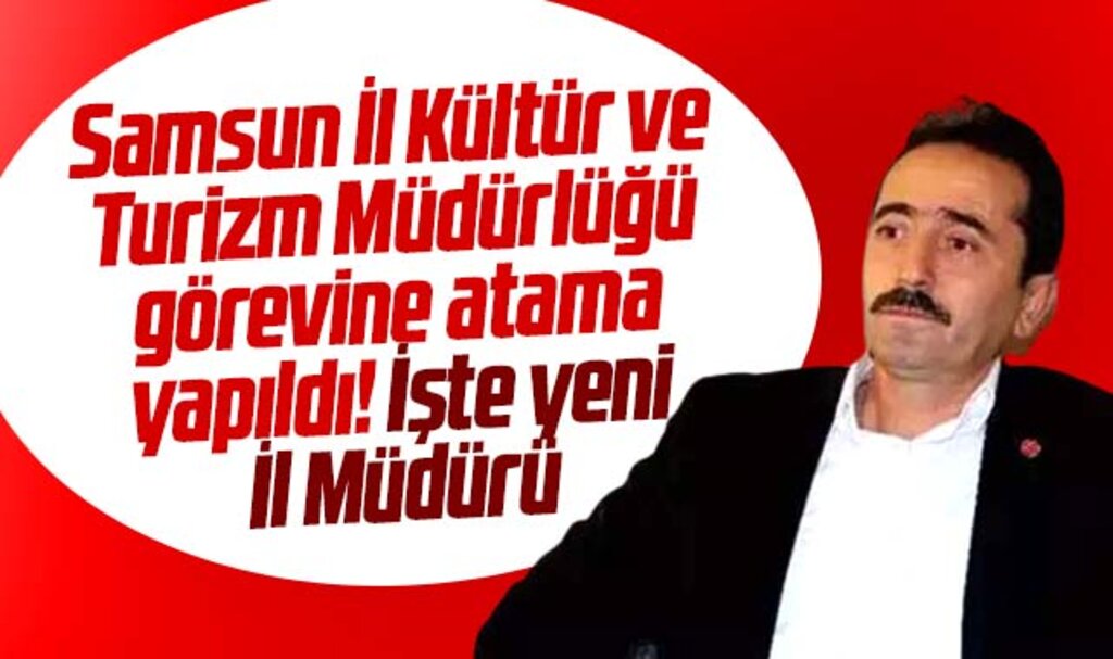 Samsun İl Kültür ve Turizm Müdürlüğüne Cemal Almaz atandı! Cemal Almaz kimdir