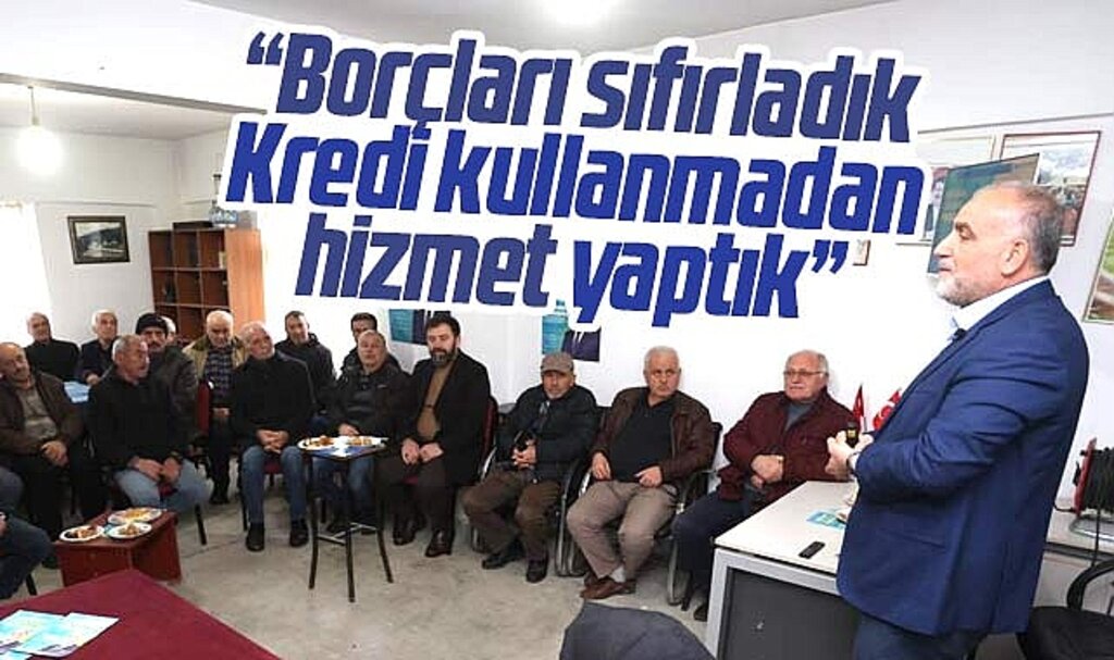 Canik Belediye Başkanı İbrahim Sandıkçı: Borçları sıfırladık, hizmet yaptık