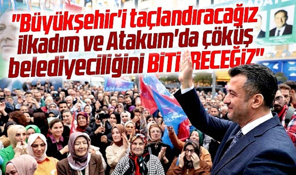 Samsun Büyükşehir aday Halit Doğan SKM açılışında konuştu! 17 ilçeyi kazanacağız