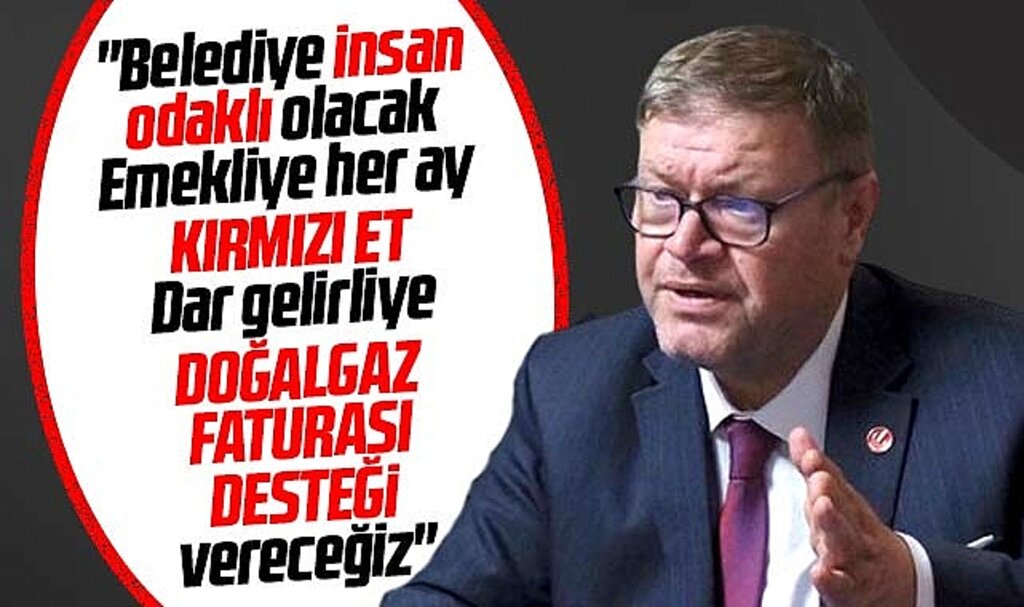 Samsun Büyükşehir adayı Adem Güney kırmızı et ve doğalgaz faturası desteği verecek