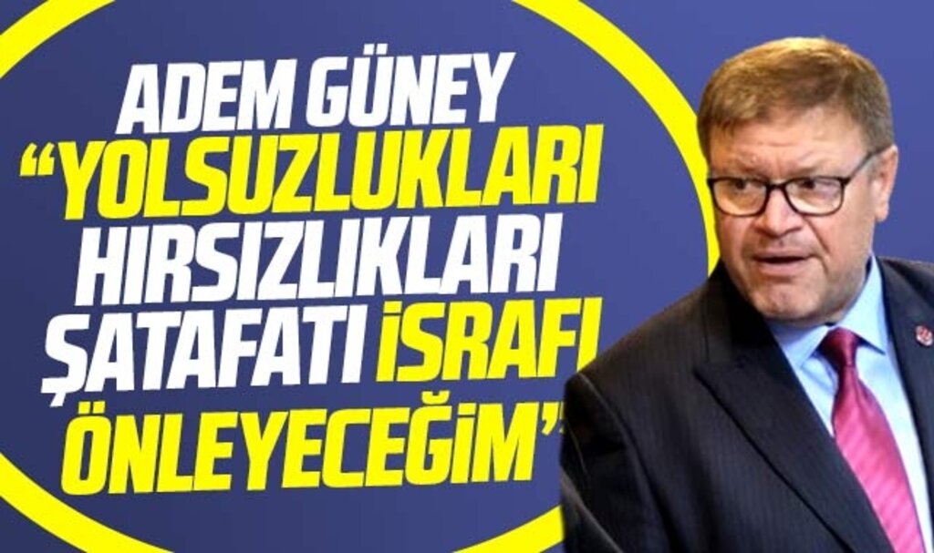 Samsun Büyükşehir adayı Adem Güney: Yolsuzluk ve israfı önleyeceğim