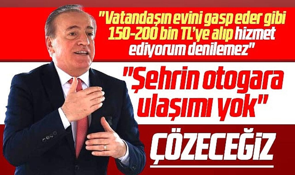 Samsun Büyükşehir adayı Cevat Öncü: Kamulaştırma ve otogara ulaşım sorununu çözeceğiz