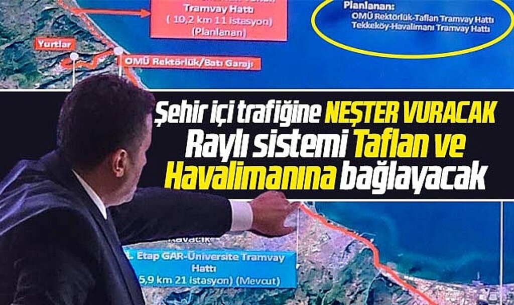 Samsun Büyükşehir adayı Halit Doğan Samsun şehir içi trafiğine neşter vuracak 