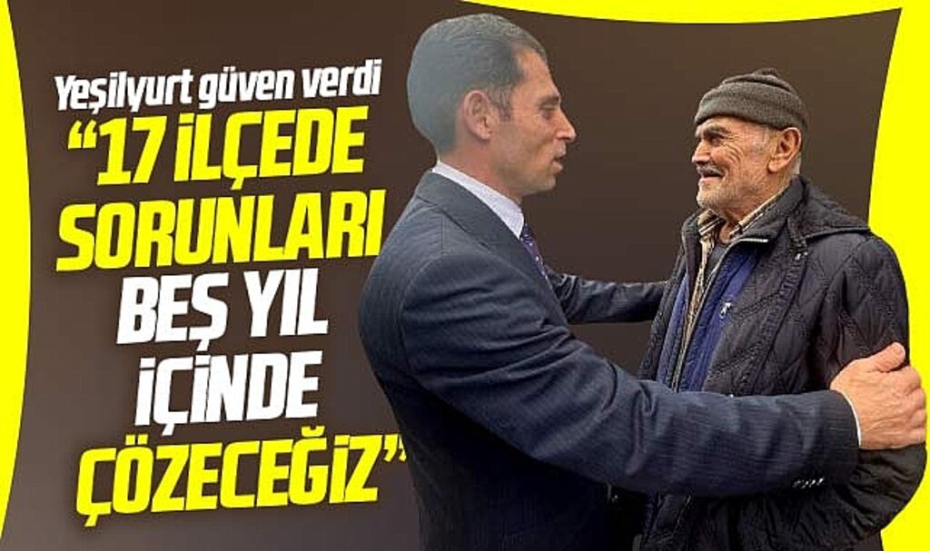 Samsun Büyükşehir adayı Mustafa Yeşilyurt Bafra'da açıkladı! Sorunları çözeceğiz