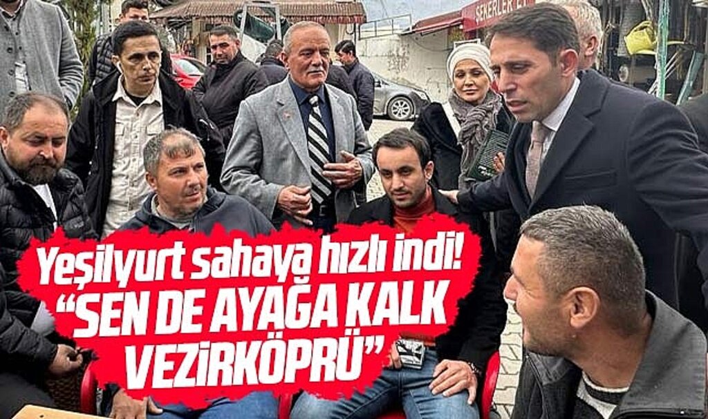 Samsun Büyükşehir adayı Mustafa Yeşilyurt seçim sahasına hızlı giriş yaptı
