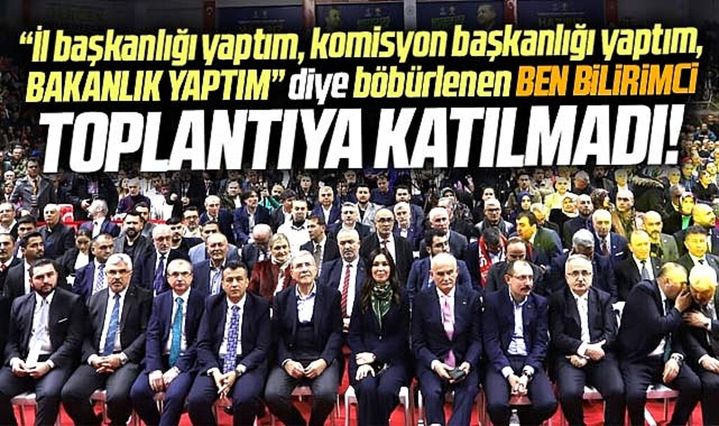 Samsun Büyükşehir'e aday gösterilmeyen Demir AK Parti'nin tanıtım toplantısına katılmadı