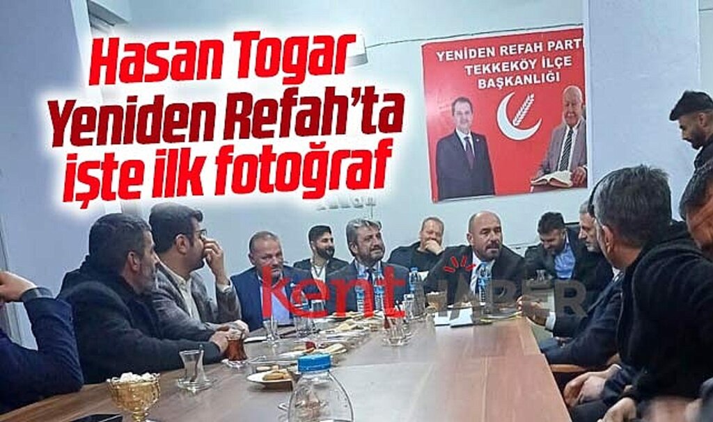 Samsun'da AK Parti'nin aday göstermediği Hasan Togar, Yeniden Refah'ta