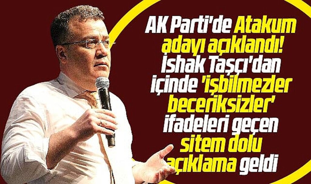 Samsun'da AK Parti'nin Atakum adayı belli oldu! İshak Taşçı'dan sitem dolu açıklama