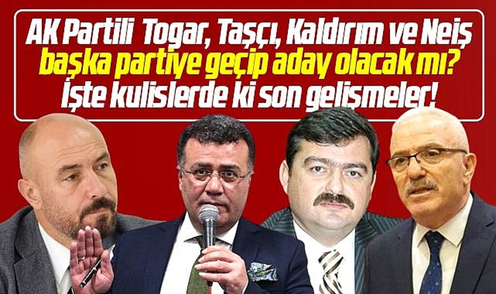 Samsun'da AK Partili o isimler başka partiye geçecek mi? İşte son gelişmeler 