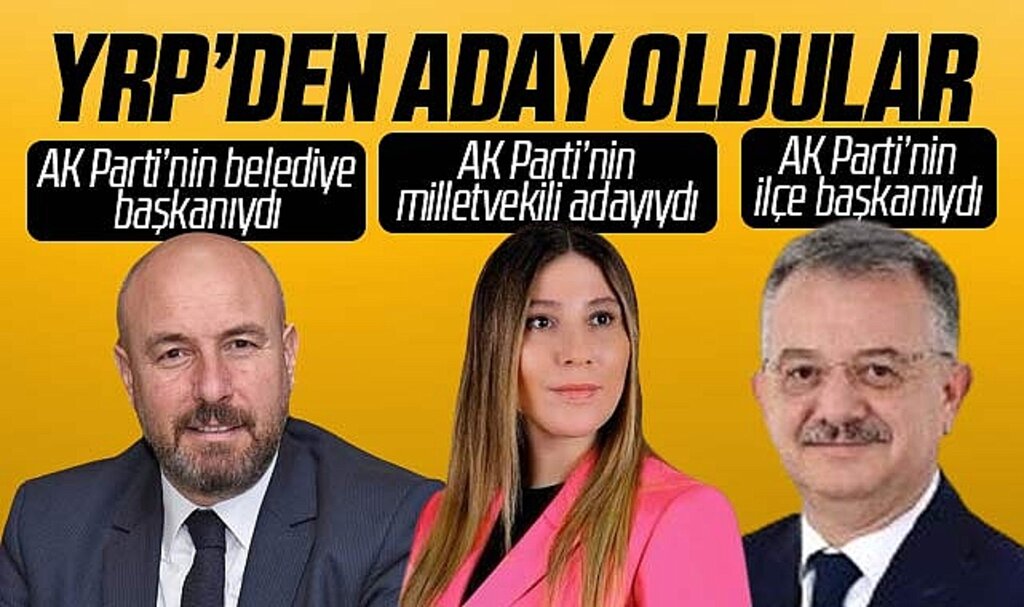 Samsun'da AK Partili Togar, Hocaoğlu ve Saygın YRP'nin adayı oldu