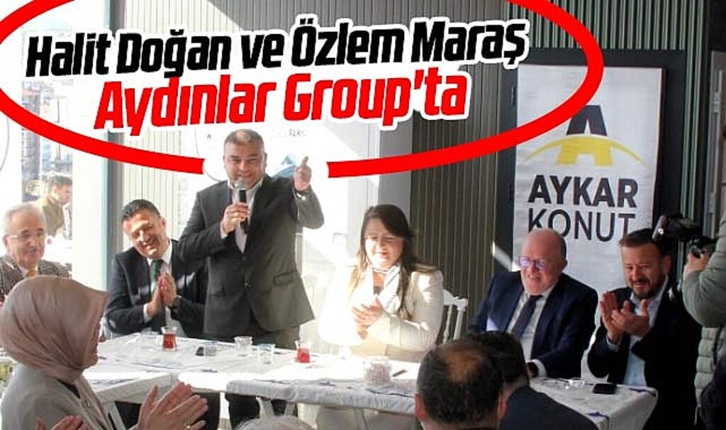 Samsun'da Aydınlar Group Halit Doğan ve Özlem Maraş'ı ağırladı