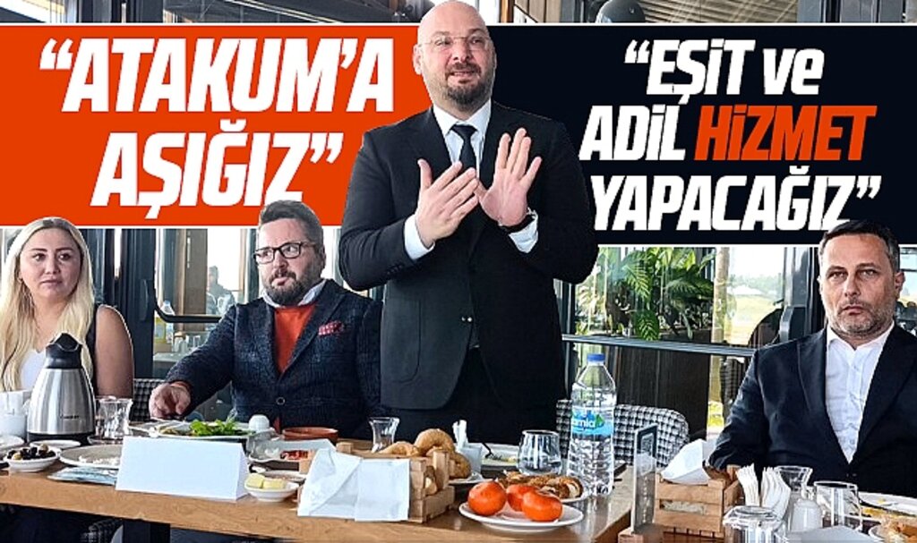 Samsun'da CHP Atakum adayı Serhat Türkel adil ve eşit hizmet yapacaklarını açıkladı