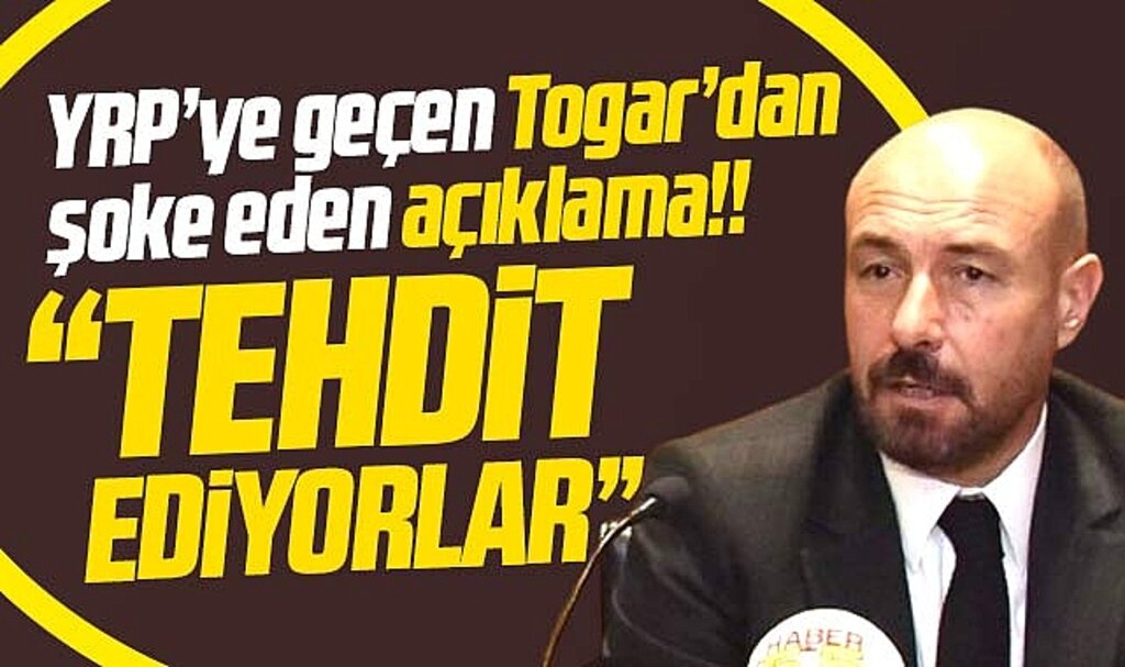 Samsun'da YRP'ye geçen Hasan Togar'dan şoke eden açıklama! Tehdit ediyorlar