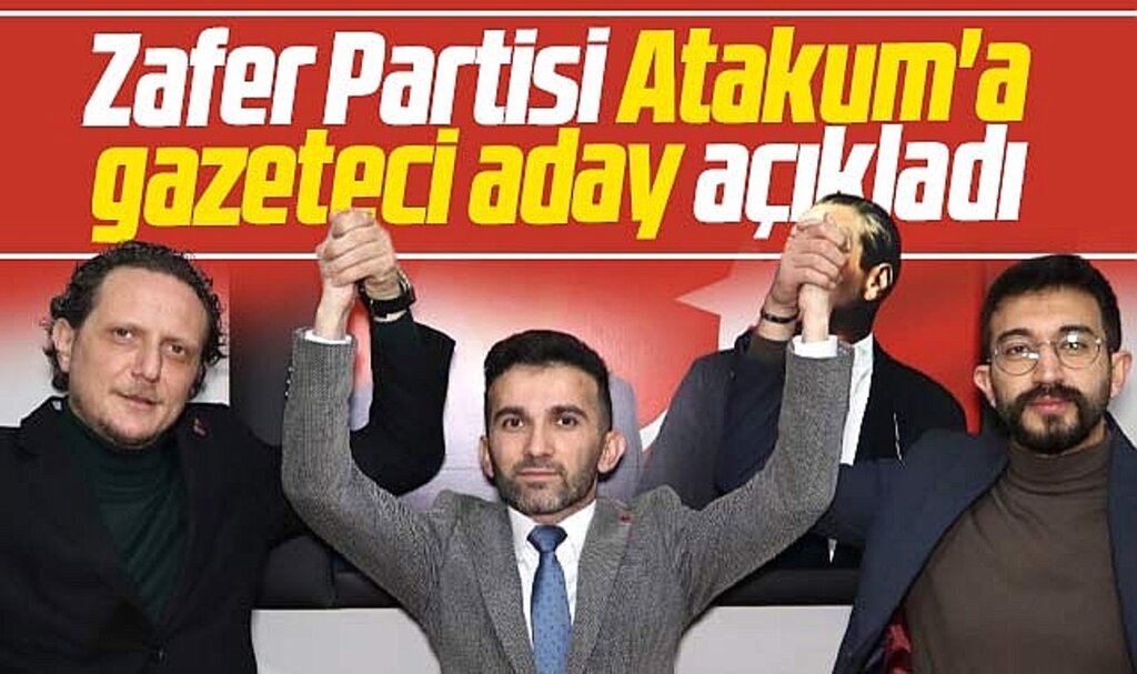 Samsun'da Zafer Partisi Atakum için gazeteci Tugay Başsan'ı açıkladı