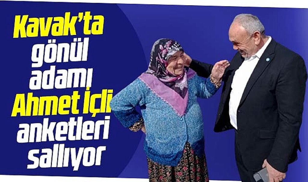 Samsun Kavak'ta başkan adayı Ahmet İçli anketlerde öne çıkıyor 