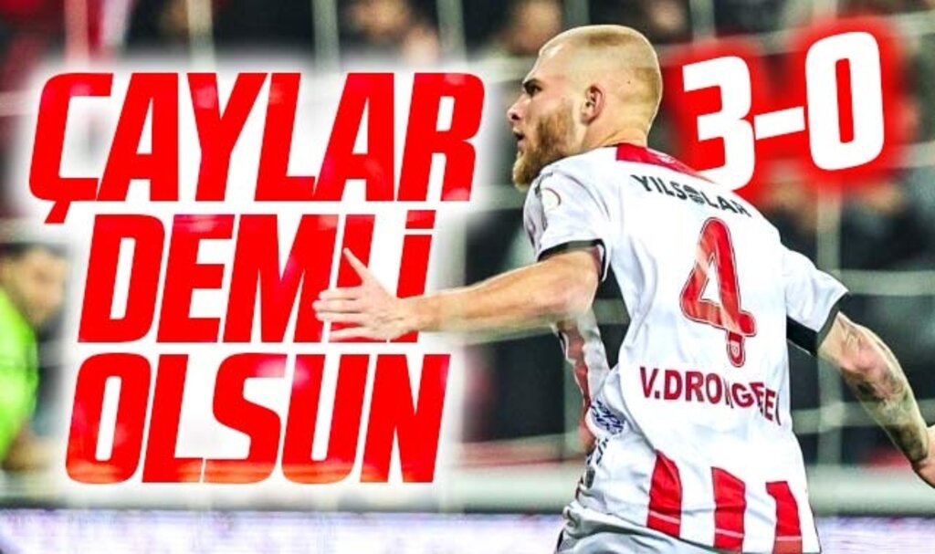 Samsunspor Rizespor'u 3'ledi! Drongelen, Holse ve Ntcham maçı göğüsledi