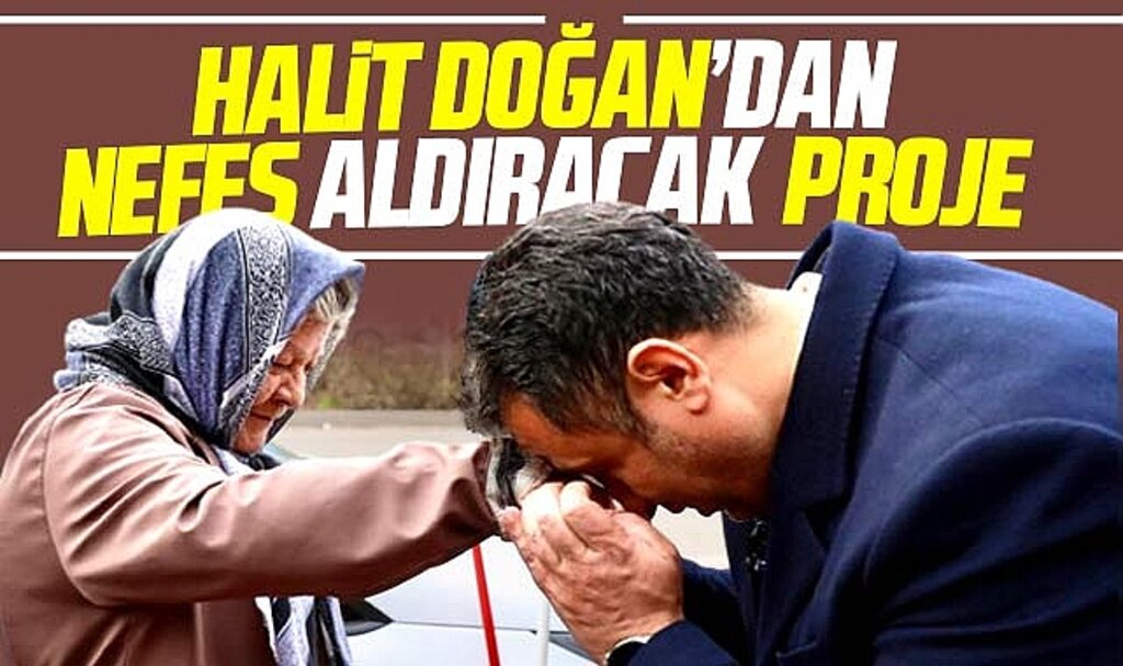 AK Parti Samsun Büyükşehir adayı Halit Doğan 'NEFES' projesini açıkladı