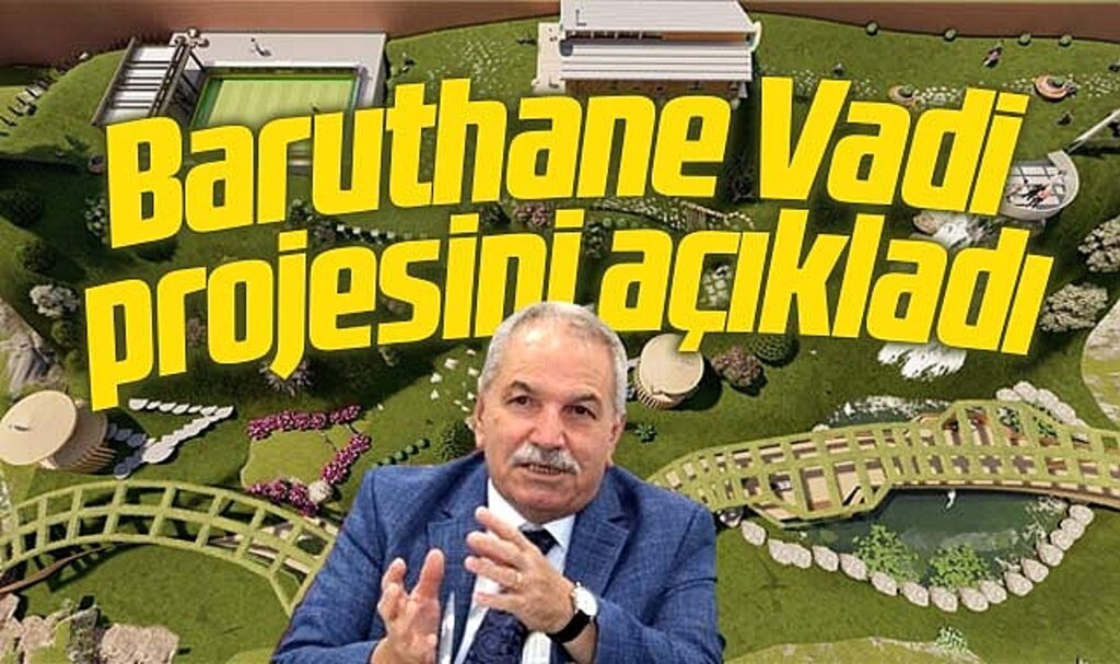 İlkadım Belediye Başkanı Necattin Demirtaş Baruthane Vadi projesini açıkladı