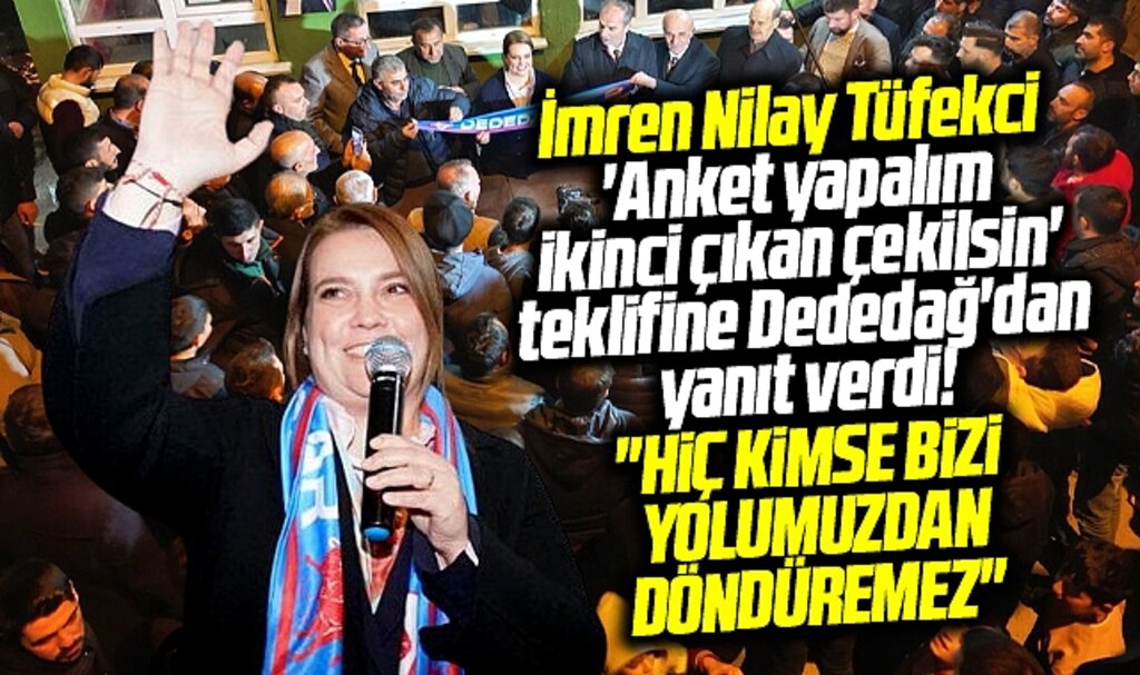 Samsun Büyükşehir adayı İmren Nilay Tüfekci: Hiç kimse bizi yolumuzdan döndüremez