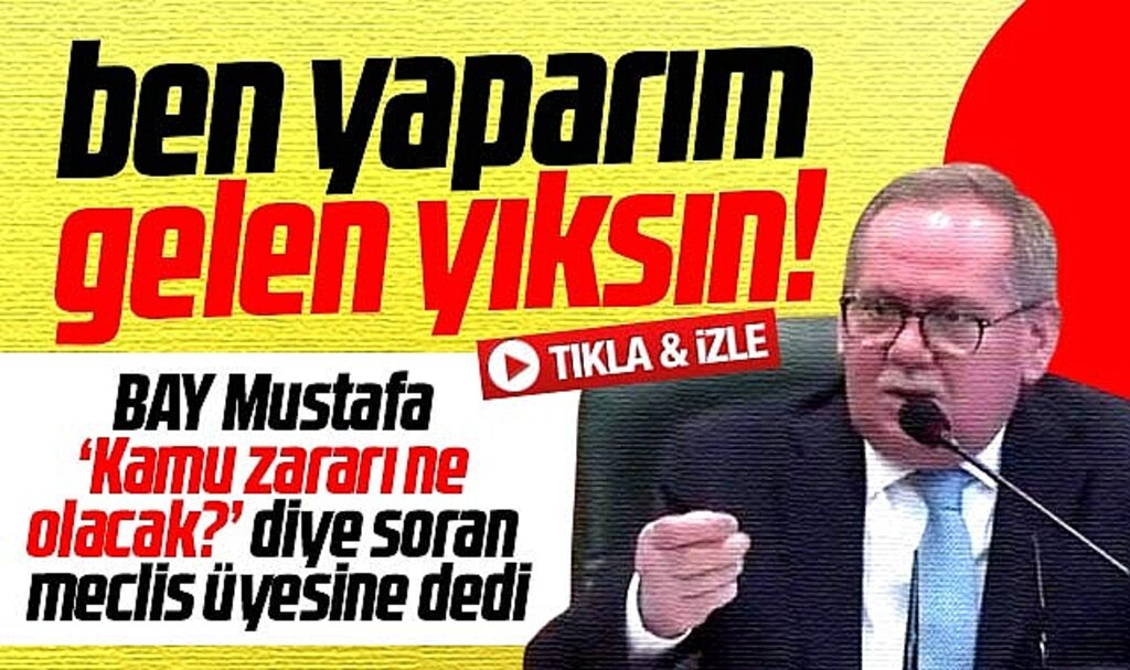 Samsun Büyükşehir Başkanı Atakum Kent Meydanı için 'Ben yaparım gelen yıksın' dedi