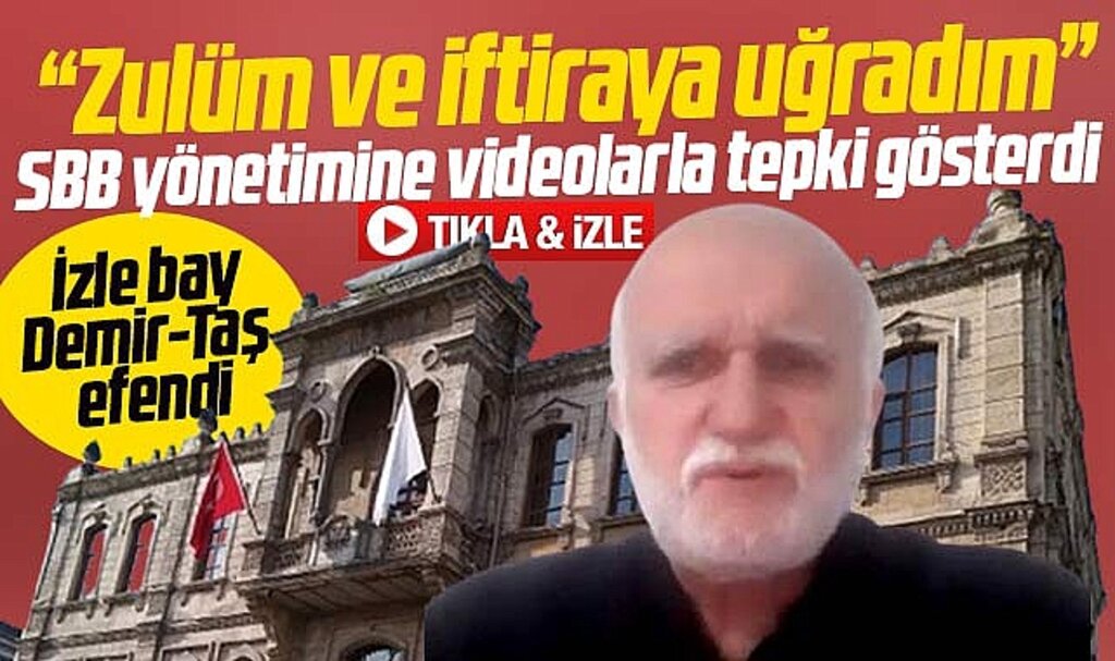 Samsun Büyükşehir yönetimine işten çıkartılan Alperen Başyurt'tan videolu tepki