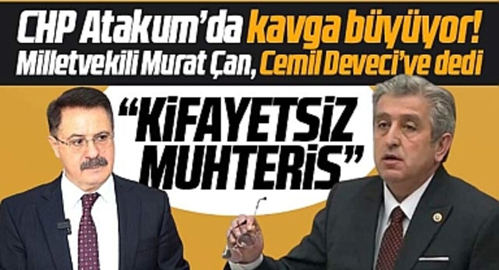 Samsun CHP'de kavga büyüyor! Milletvekili Çan'dan Deveci'ye kifayetsiz muhteris tepkisi