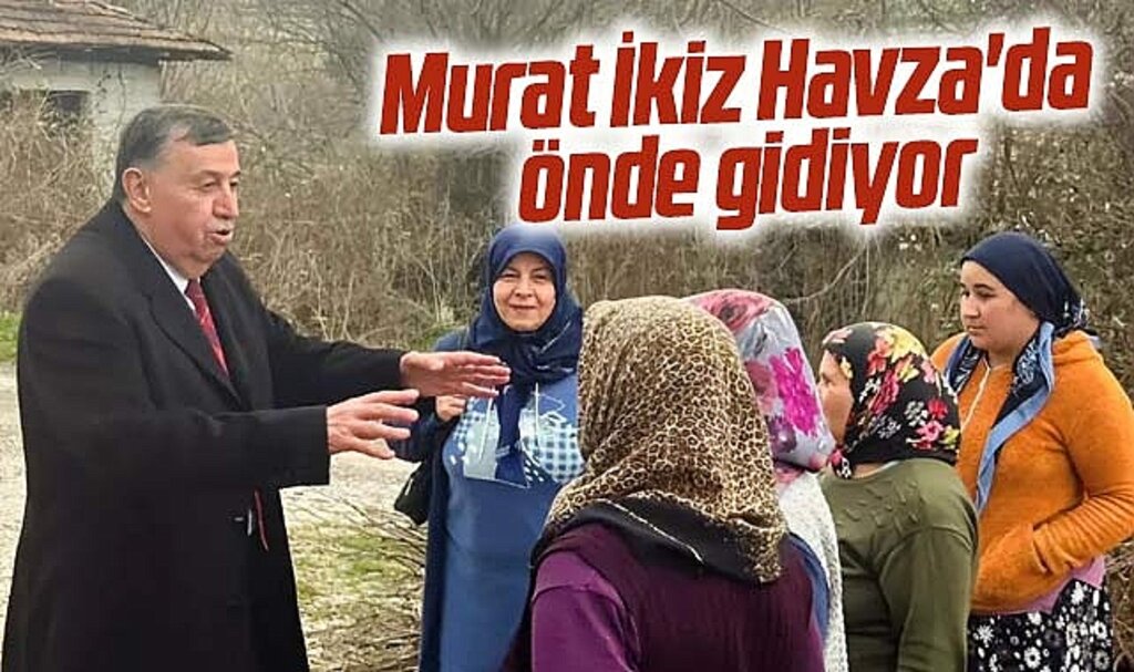 Samsun'da AK Parti Havza Belediye Başkan adayı Murat İkiz önde gidiyor