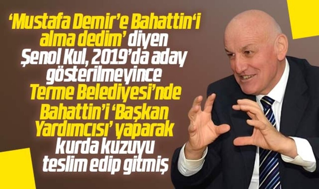 Samsun'da Bahattin K. olayı yine gündemde! Şenol Kul başkan yardımcısı yapmış
