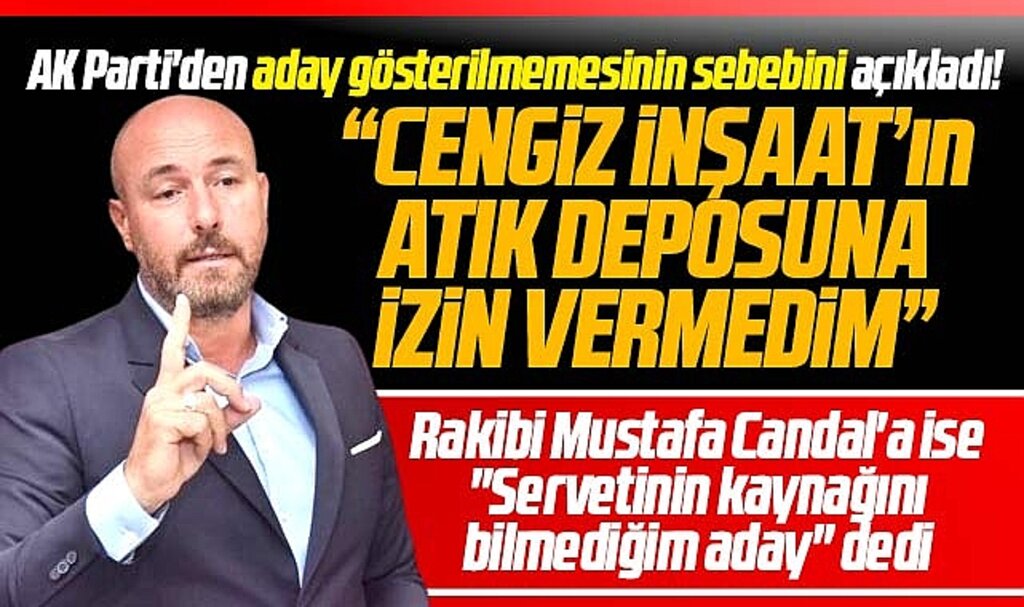 Samsun'da Hasan Togar Cengiz İnşaatı işaret etti Mustafa Candal'ı ise eleştirdi