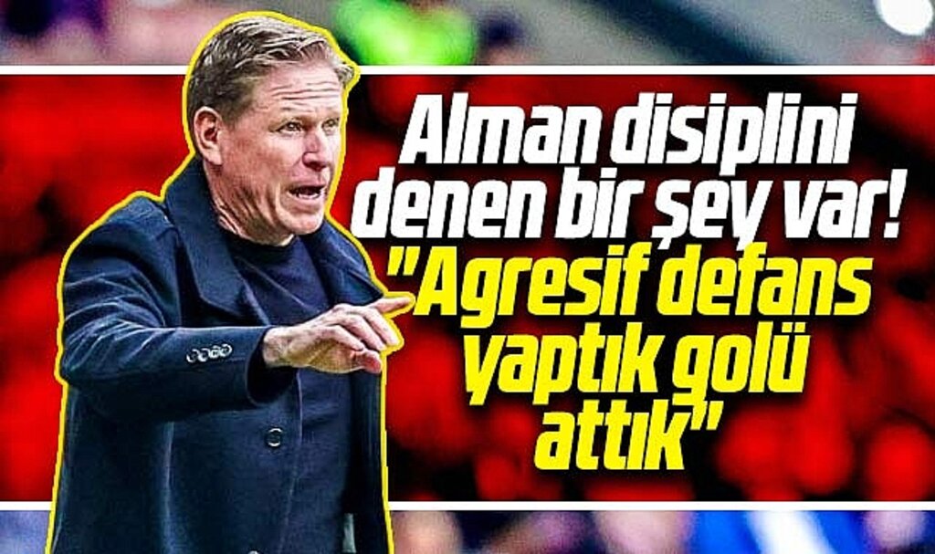 Samsunspor'da Gisdol Ankaragücü'nü nasıl yendiklerini açıkladı! Agresif defans yaptık