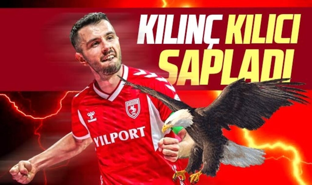 Beşiktaş maçında Samsunspor'u Emre Kılınç beraberliğe taşıyan isim oldu
