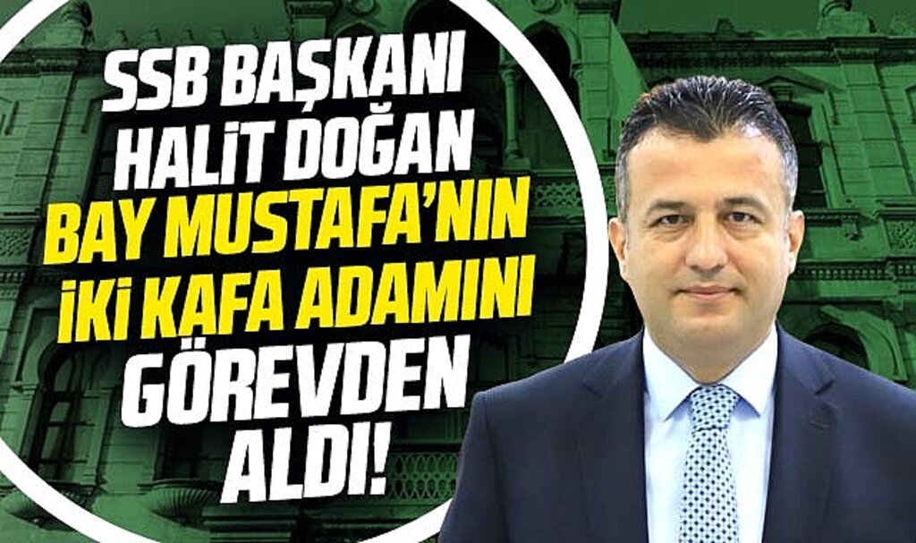 Samsun Büyükşehir Başkanı Doğan, Demir'in iki kafa adamını görevden aldı