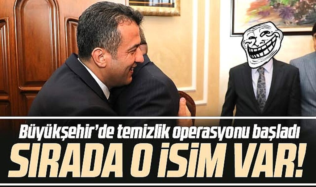Samsun Büyükşehir'de temizlik operasyonu başladı! Sırada o isim var