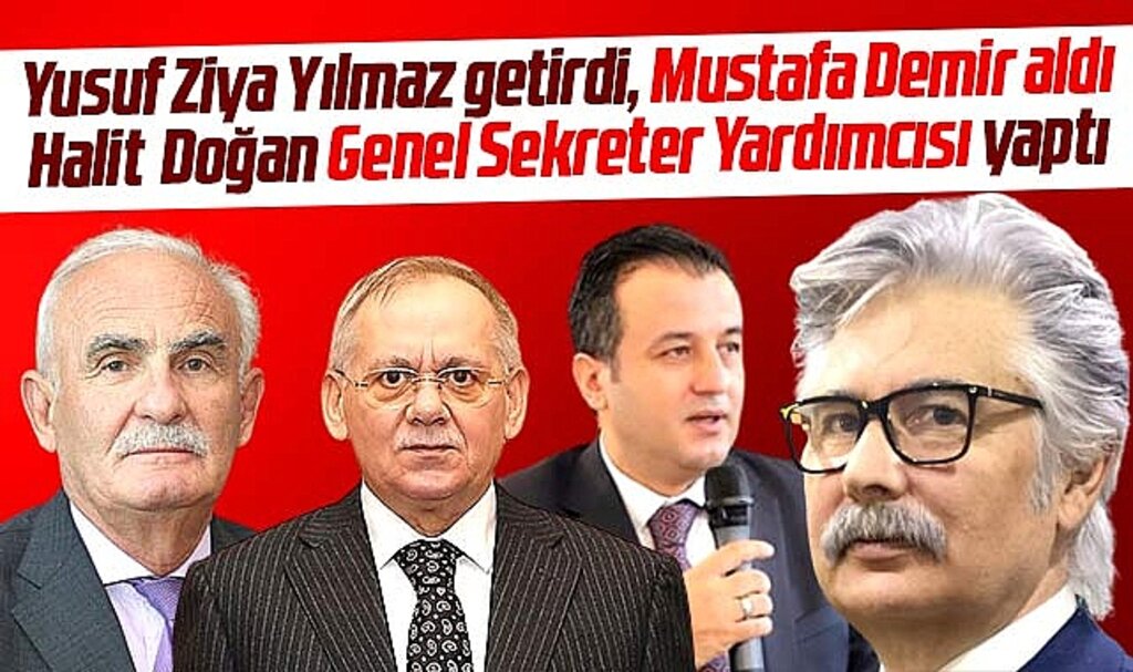 Samsun'da Necmi Çamaş'ı Yılmaz getirdi, Demir aldı, Doğan Genel Sekreter Yardımcısı yaptı