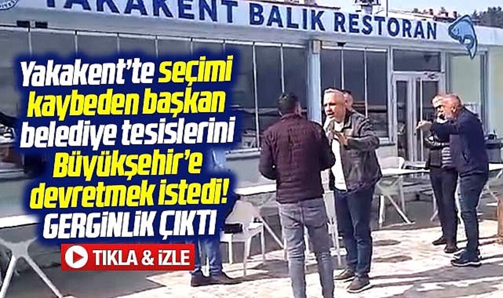 Samsun Yakakent'te seçimi kaybeden başkandan şaşırtan hamle! Gerginlik çıktı