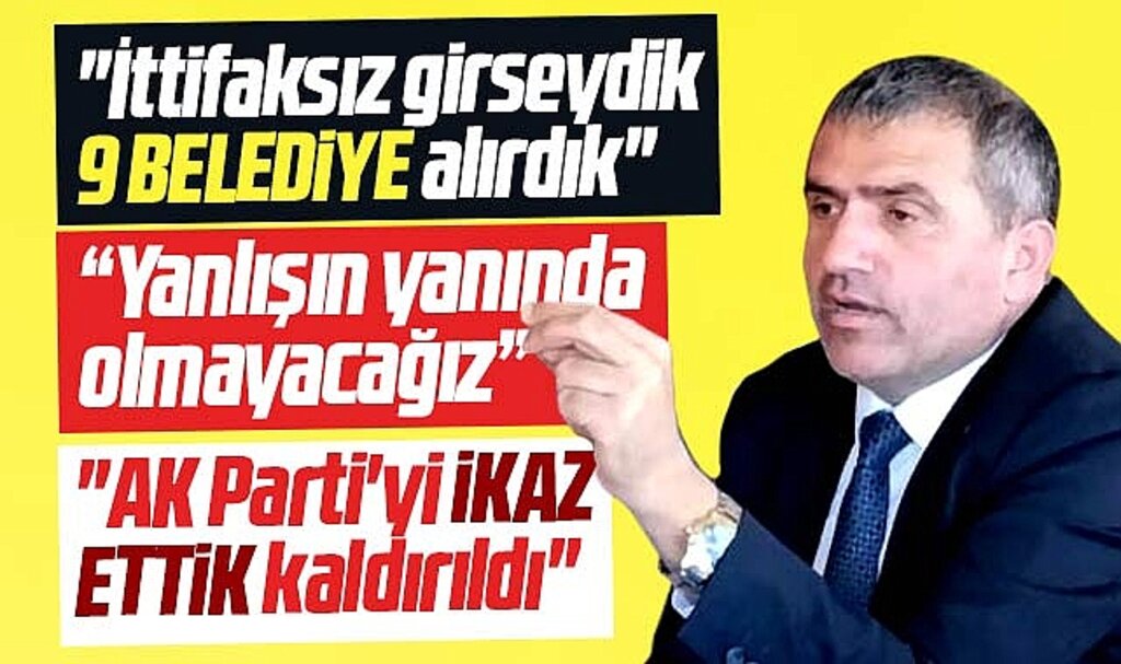 MHP Samsun il Başkanı Mucur'dan yerel seçim ve Cumhur İttifakı ile ilgili flaş açıklamalar!