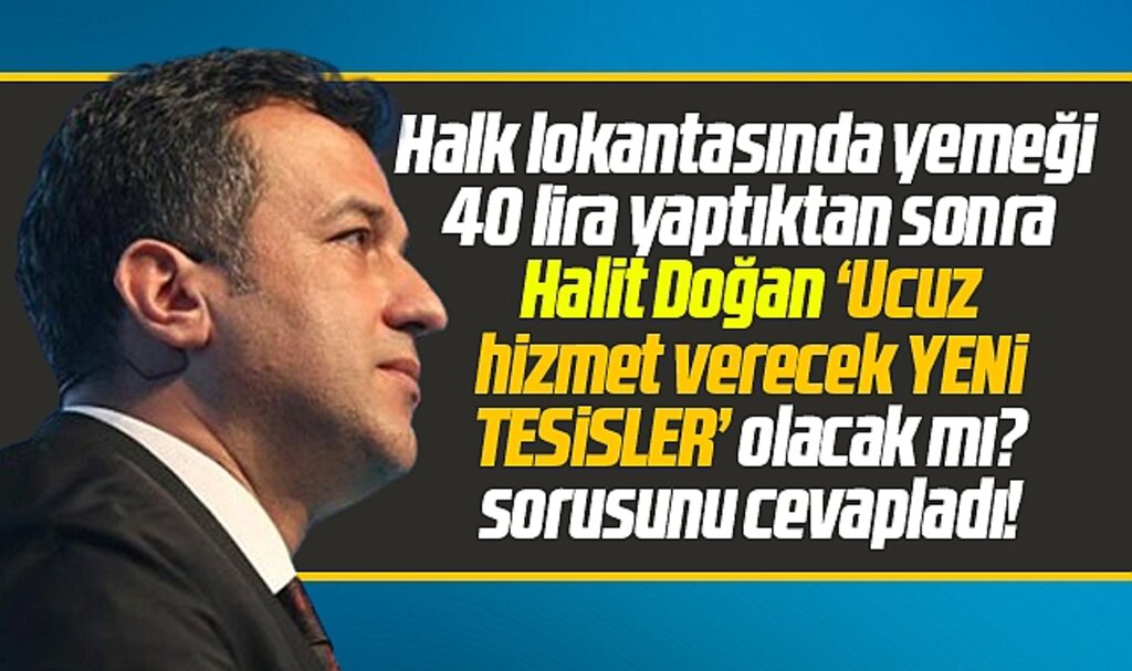 Samsun Büyükşehir'in ucuz hizmet verecek yeni tesisleri olacak mı? Halit Doğan açıkladı!