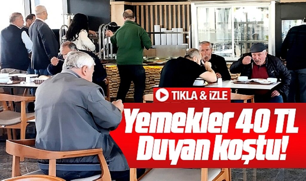 Samsun Büyükşehir restoranda yemek fiyatlarını 40 TL'ye düşürdü duyan koştu