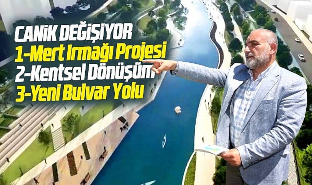 Samsun'da Canik ilçesi büyük değişim yaşayacak!