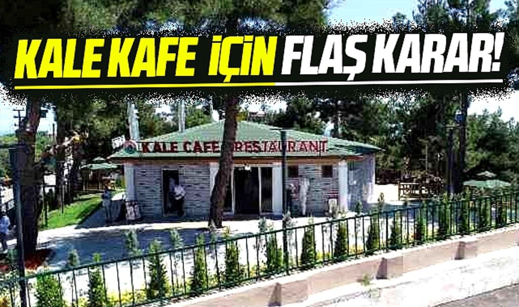 Samsun'da İlkadım Belediyesi'nden Kale Kafe için flaş karar!