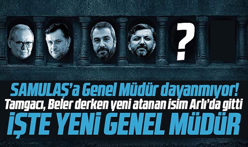 Samsun SAMULAŞ A.Ş'de Genel Müdür Fatih Arlı görevden alındı yerine o isim atandı 