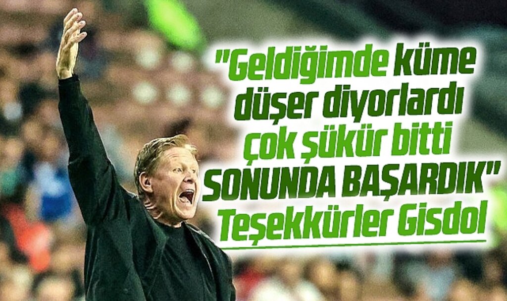 Samsunspor Süper Lig'de kaldı! Gisdol'den açıklama! Sonunda başardık
