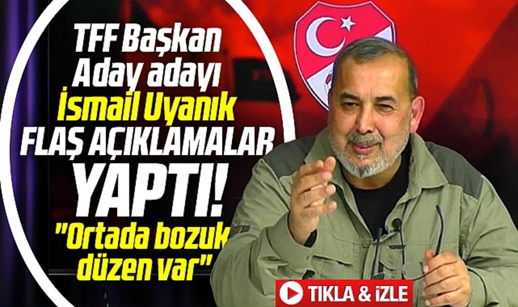 TFF Başkan Aday Adayı İsmail Uyanık Samsun'da katıldığı canlı yayında flaş açıklamalar yaptı