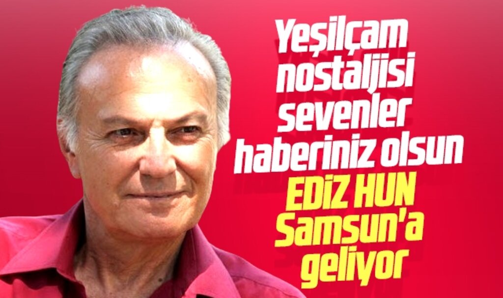 Ediz Hun Samsun'a geliyor! Kültür Yolu Samsun Festivali Ediz Hun söyleşisi ne zaman?