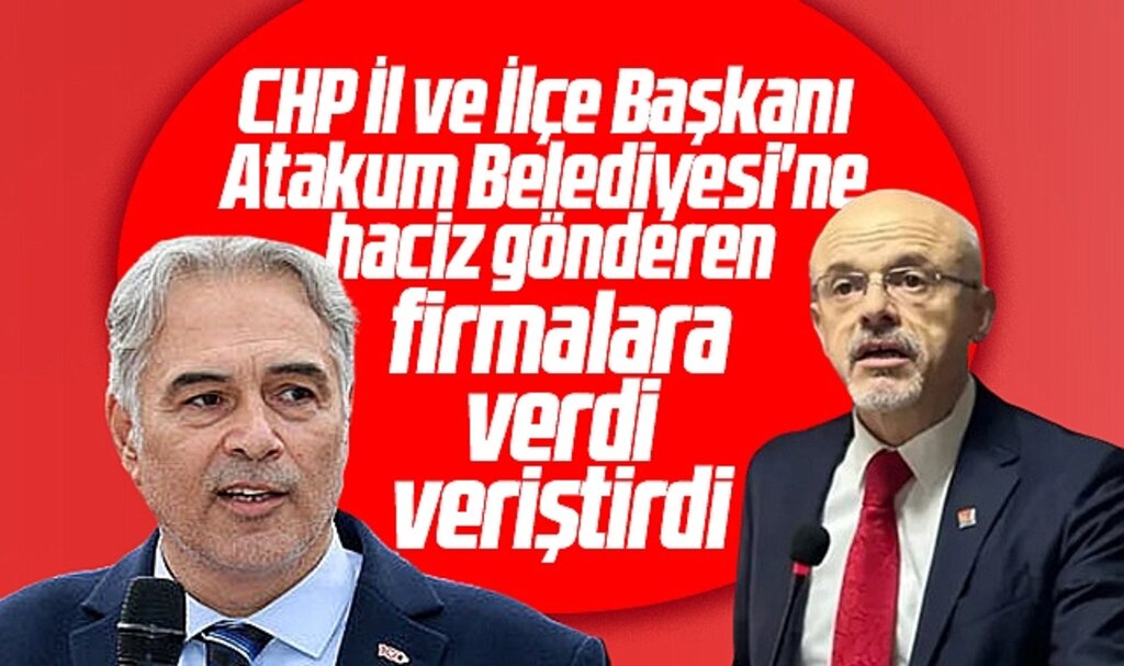 Samsun'da Atakum Belediyesi'ne haciz gönderen firmalara CHP verdi veriştirdi