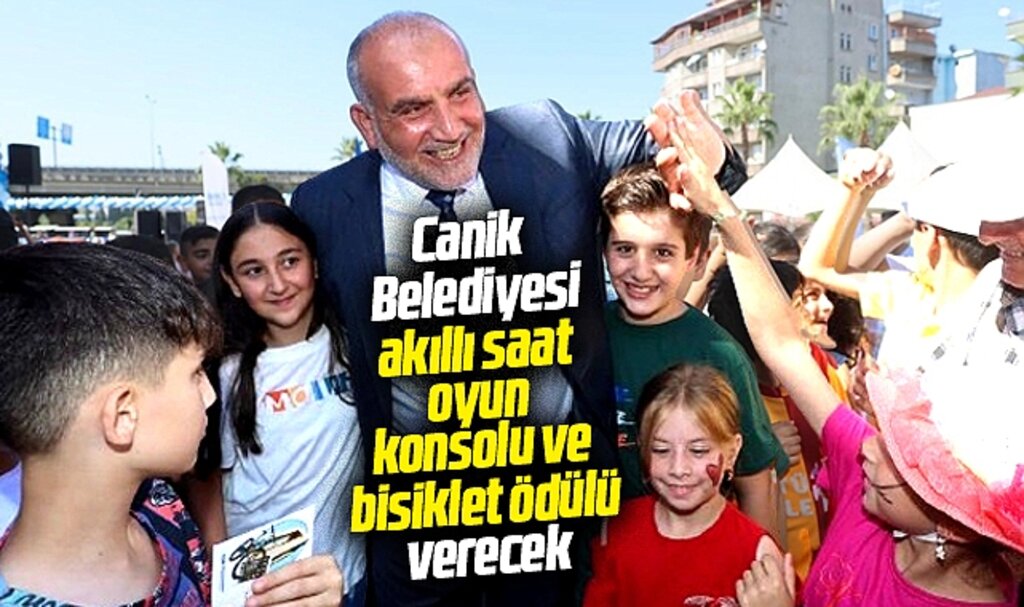 Samsun'da Canik Belediyesi o projeye başvuran öğrencilere ödüller verecek