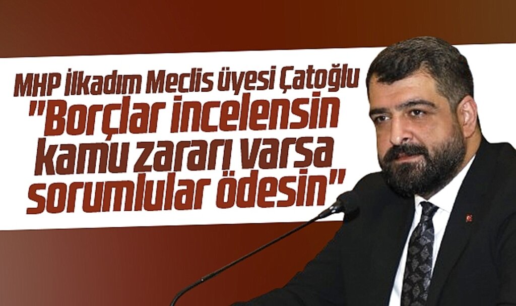Samsun'da MHP Meclis üyesi Çatoğlu, İlkadım Belediyesi'nin borcunun incelenmesini istedi